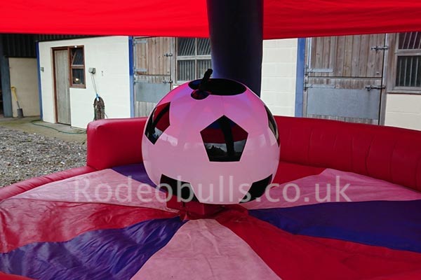Football Rodeo Ride for hire from rodeobulls.co.uk.