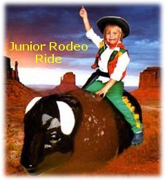 Childrens Rodeo Bull Ride for hire from rodeobulls.co.uk.