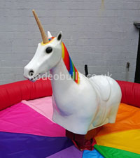 Hire a Rodeo Unicorn ride from Rodeobulls.co.uk