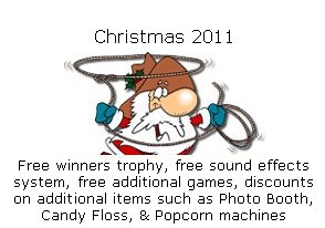 Rodeo Reindeer hire for your Christmas Party